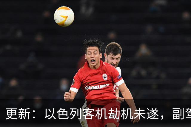 更新：以色列客机劫机未遂，副驾刺伤机长、被乘客和空乘制服！