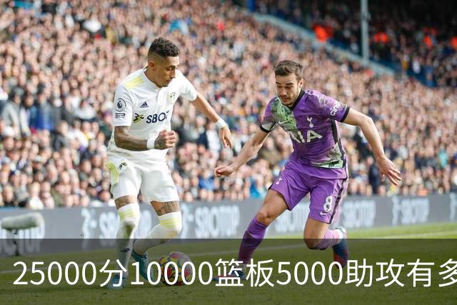 25000分10000篮板5000助攻有多难？NBA仅4人，詹姆斯数据最夸张
